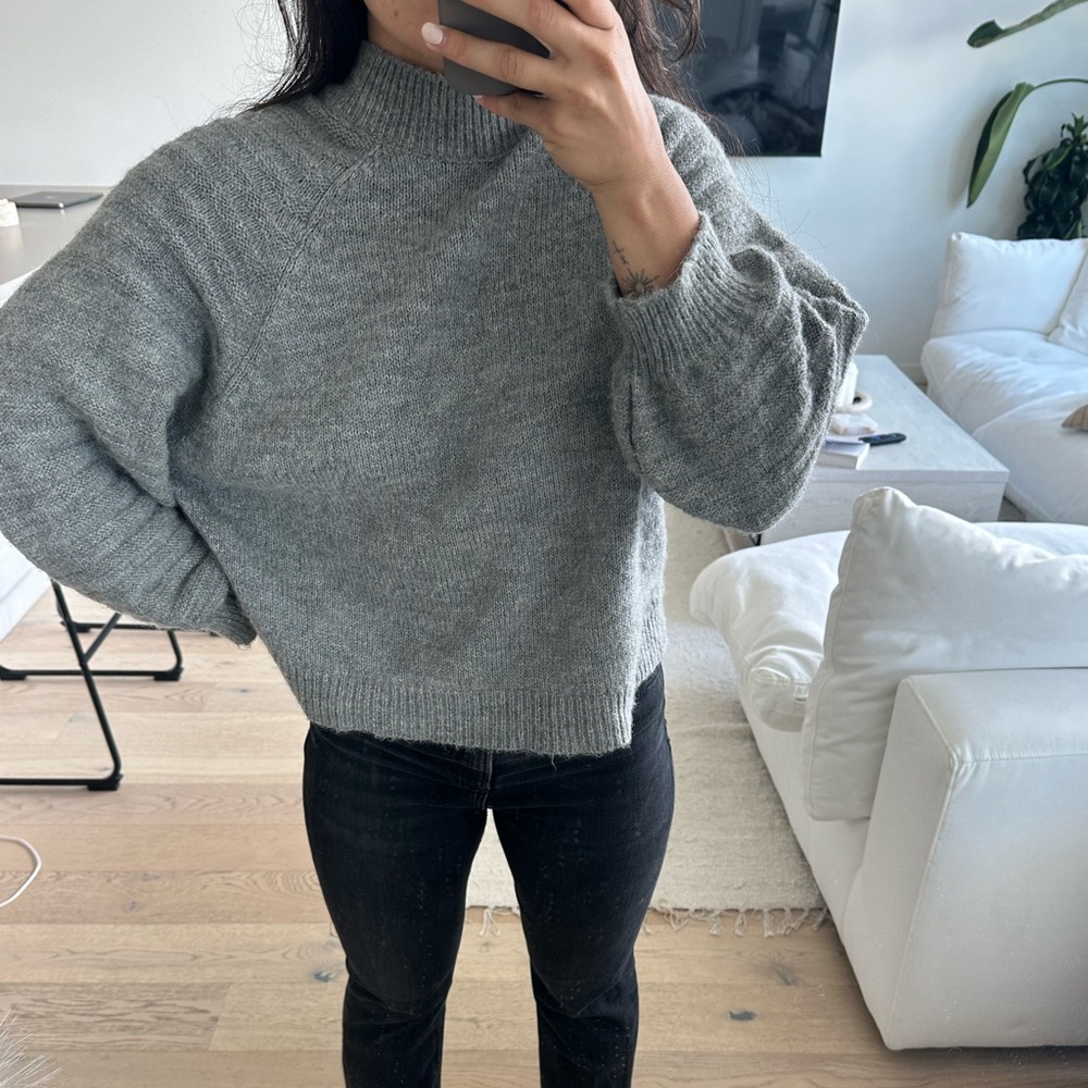 Gray Zara Sweater